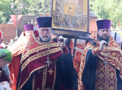 Кубань встретила чудовторную икону Божией Матери «Избавительница от бед»