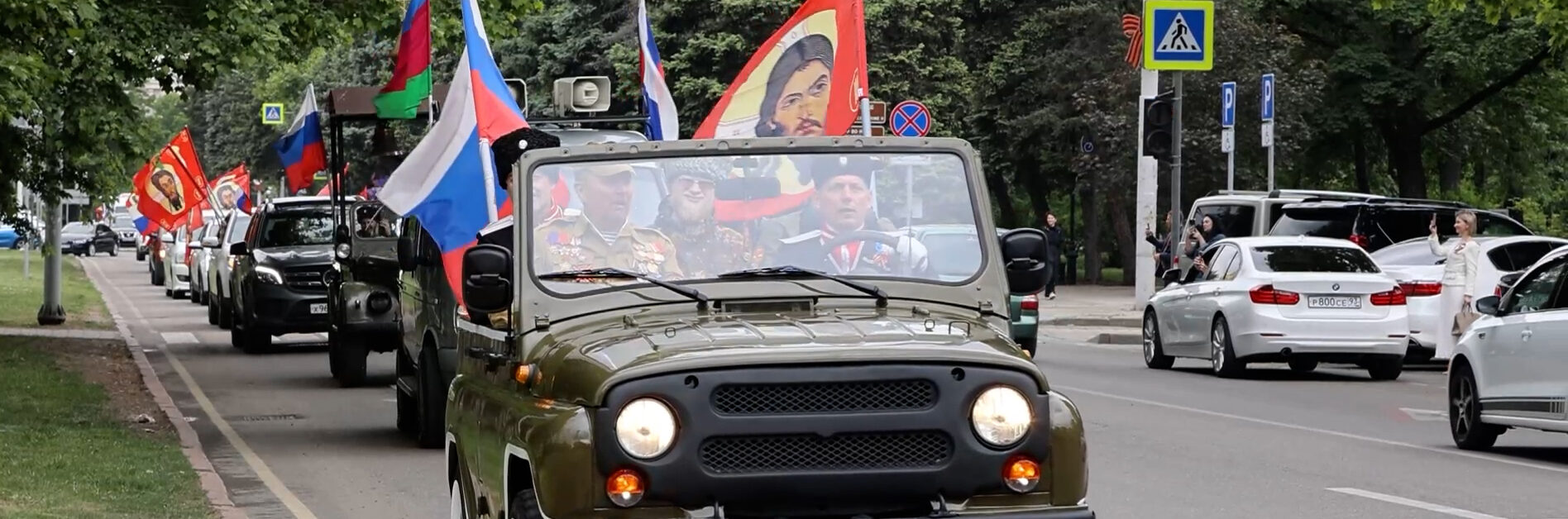 Автопробег в День Победы