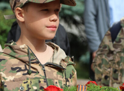 При храме Рождства Христова завершил работу военно-патриотический лагерь «За други своя»