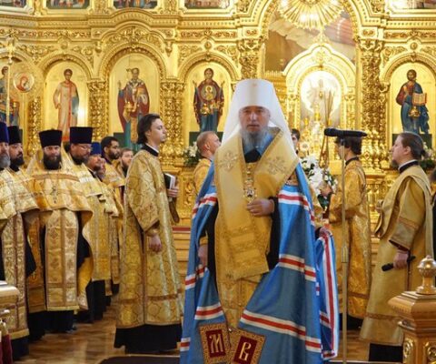 Молебен перед открытием очного этапа Всероссийского конкурса «За нравственный подвиг учителя»